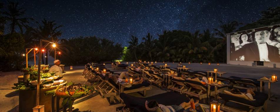 Cinema Paradiso  - Soneva Fushi 