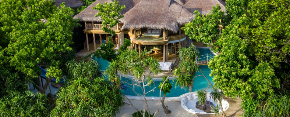 Aerial Shot of 4 Bedroom Villa  