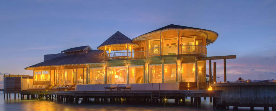 2 Bedroom Villa at Dusk - Soneva Jani