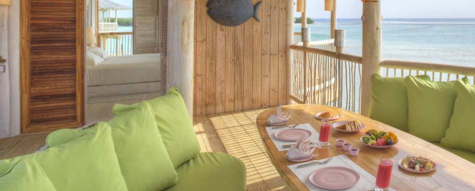 In Villa Dining - Soneva Jani