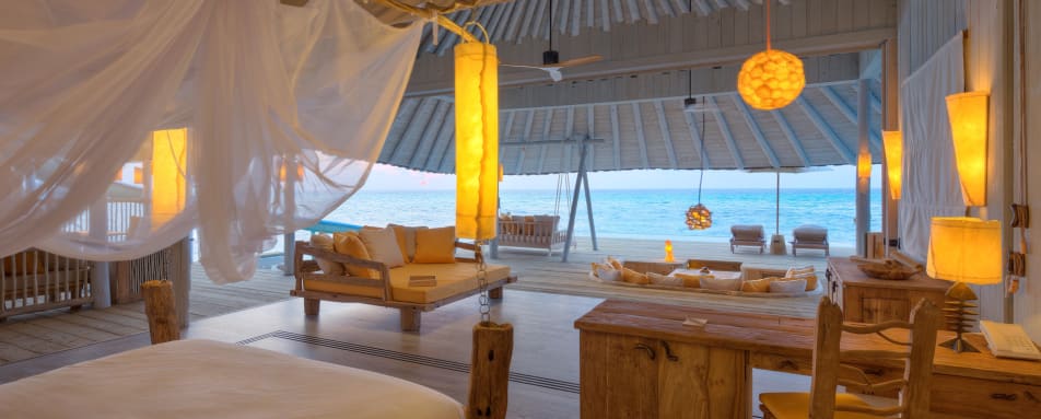 Overwater Hidaway Interior 