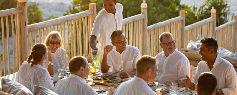 Dining at The Living Room 