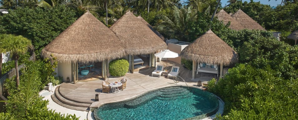 Beach house exterior   