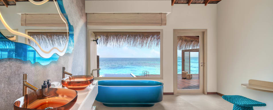 Overwater Villa Bathroom 