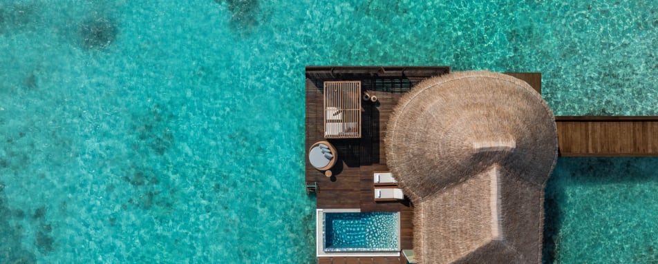 Overwater VillaExterior Aerial  