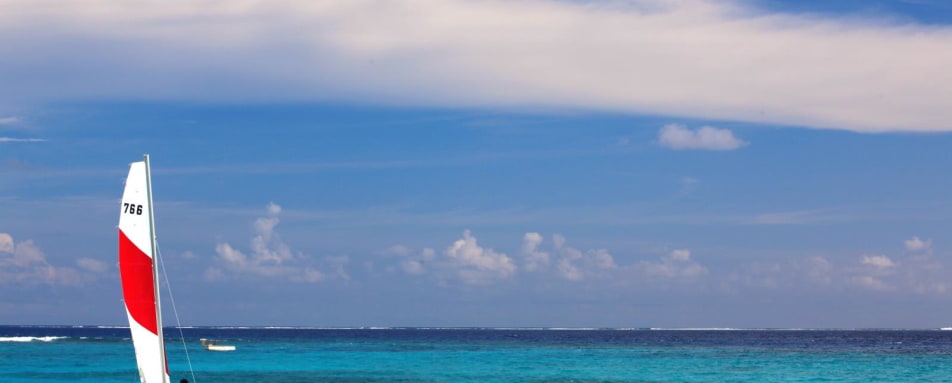 Sailing at Laamu - Six Senses Laamu