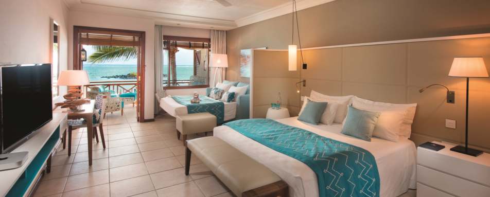 Junior Suite Bedroom Seaview - Constance Belle Mare Plage