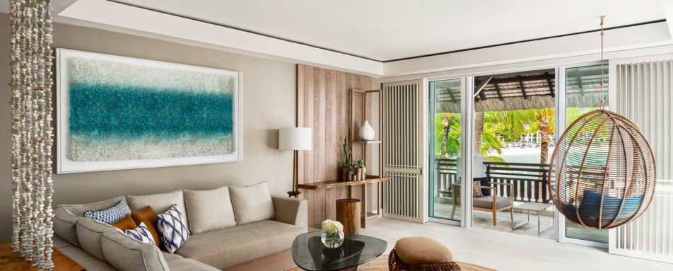 Frangipani One Bedroom Suite Living Area  