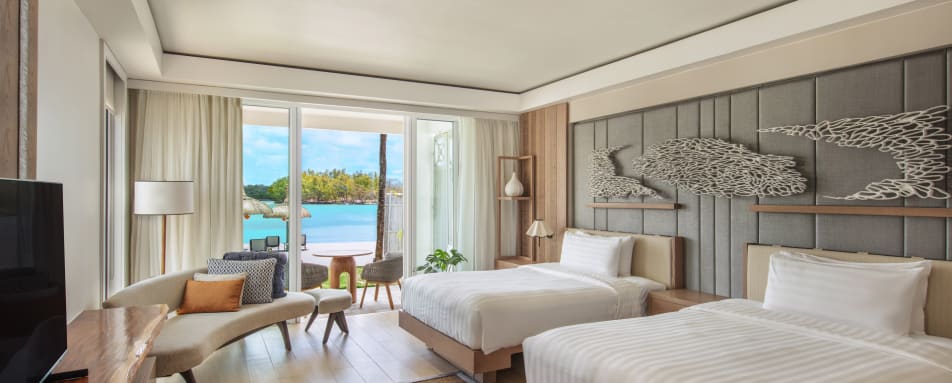 Frangipani Family Beachfront Suite 
