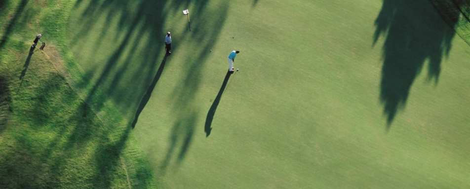 On the green  - Golf in Mauritius
