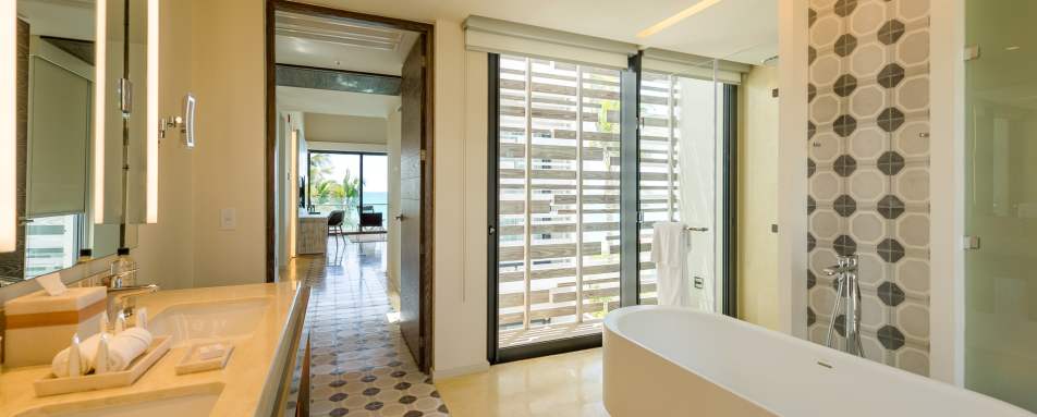 Suite Bathroom - Andaz Mayakoba Resort Riviera Maya