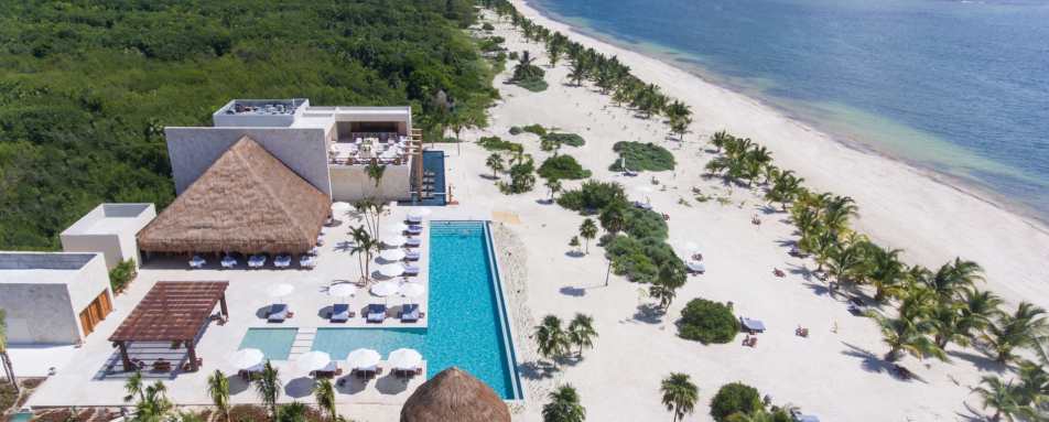 Maroma Beach and the resort