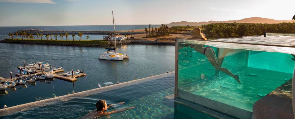 Infinity Pool  - Hotel El Ganzo 