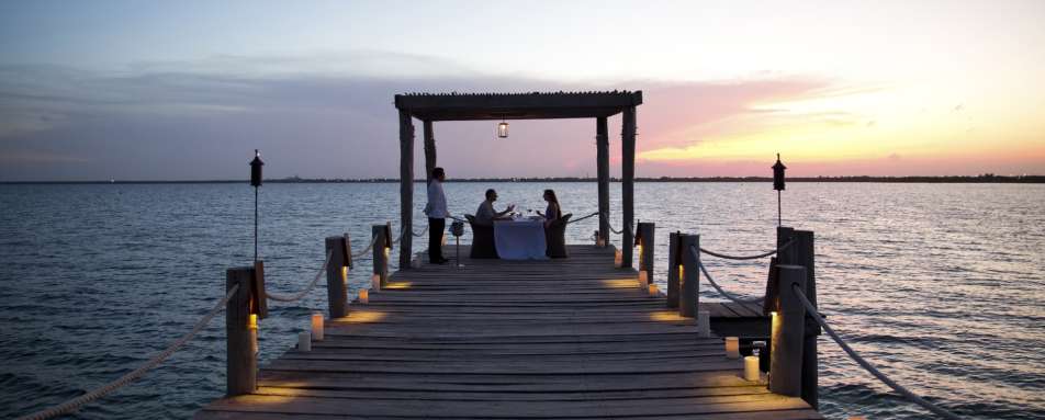 Pier dinner  - Nizuc Resort & Spa