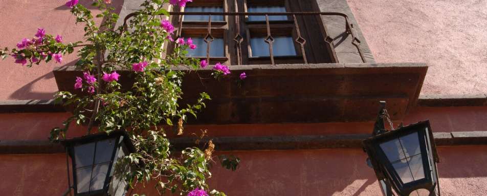 Bedroom Window - Posada de las Flores Loreto