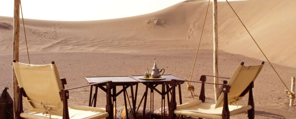 Terrace Views - Dar Ahlam Nomad Camp