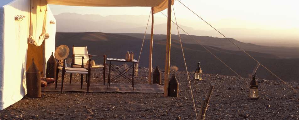 Tent views - Dar Ahlam Nomad Camp