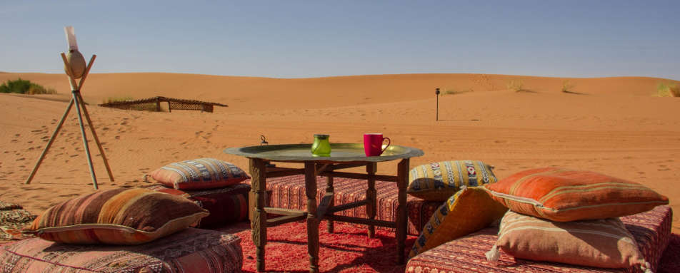 Desert lounge - Desert Luxury Camp