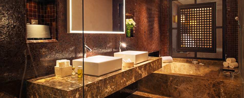 Deluxe Suite bathroom - Royal Palm Marrakech