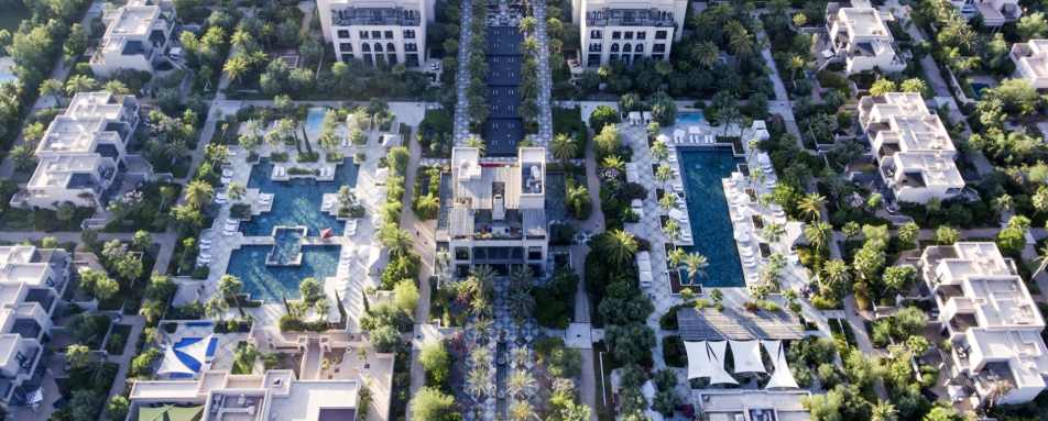 Aerial view - Four Seasons Marrakech