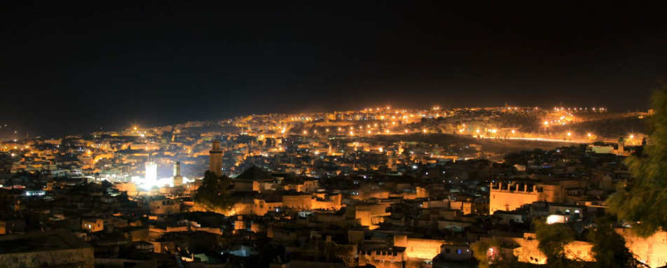 Night Scene - Karawan Riad