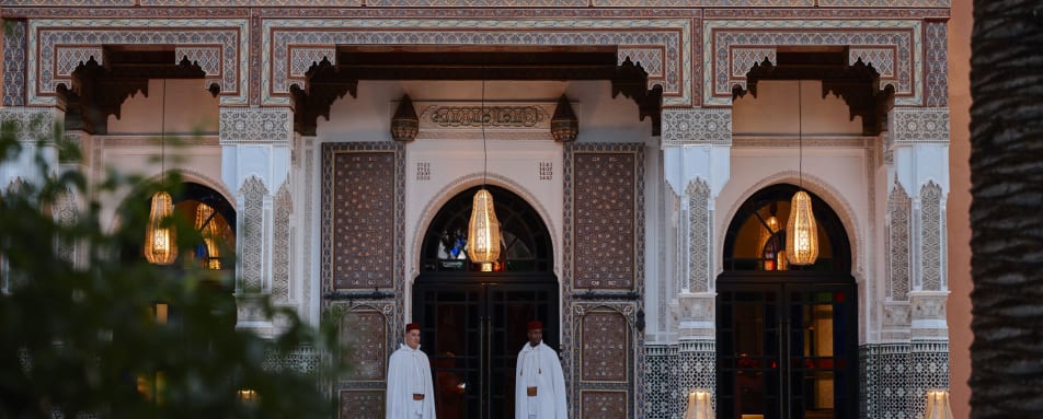 Evening Views - La Mamounia  