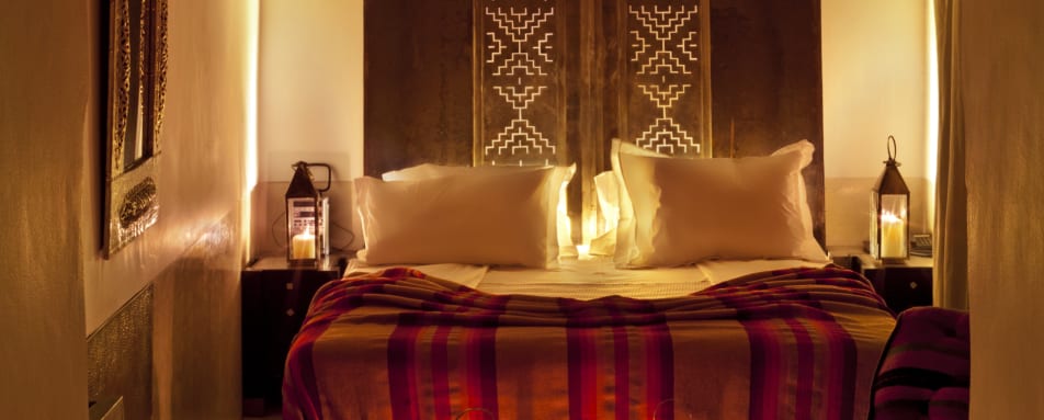 Evening bedromm set-up 