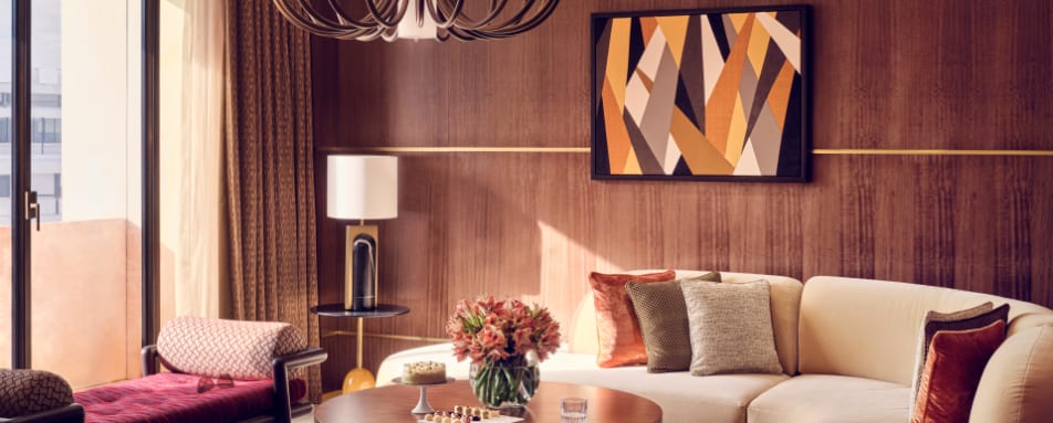 Living Area - Royal Mansour Casablanca  