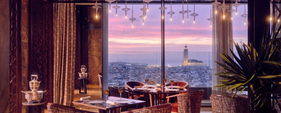 Restaurant View - Royal Mansour Casablanca  