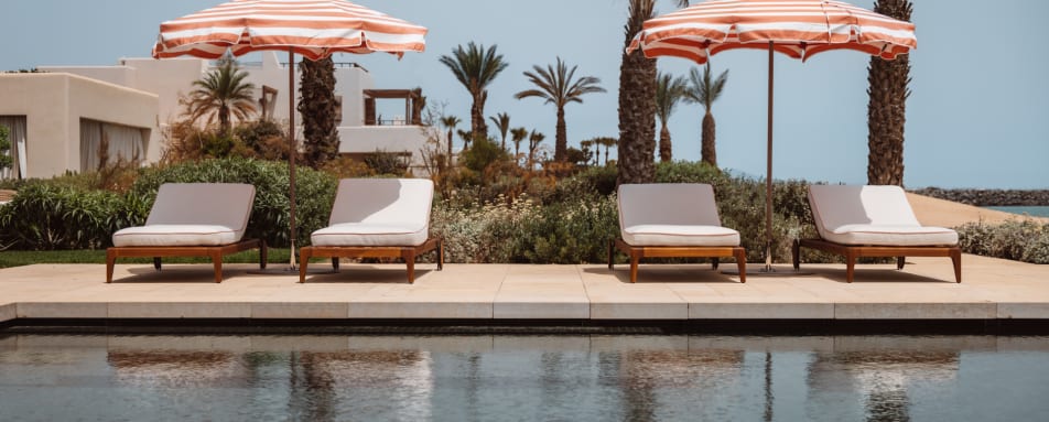 Sunloungers - Royal Mansour Tamuda Bay 