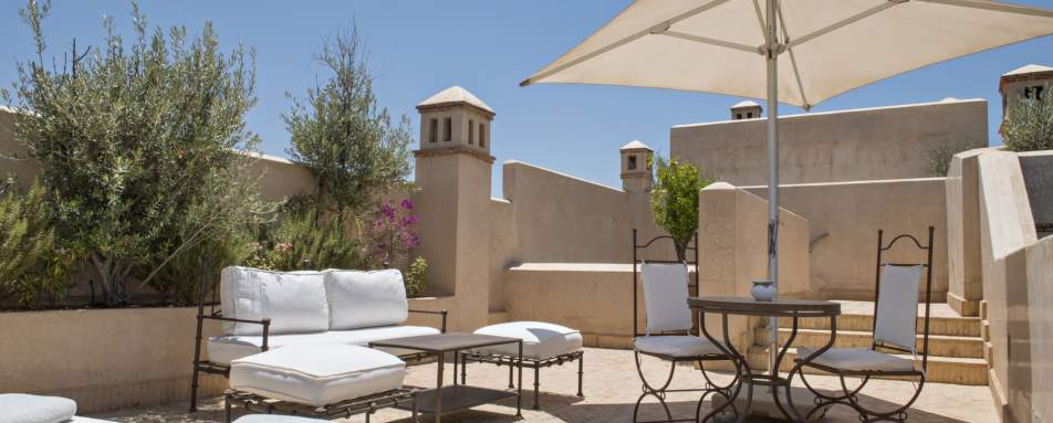 Private terrace - Villa des Orangers