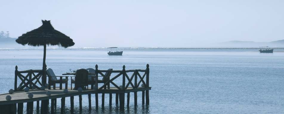 Deck in Oualidia - Morocco Honeymoon