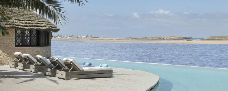 Pool in Oualidia - Morocco Honeymoon