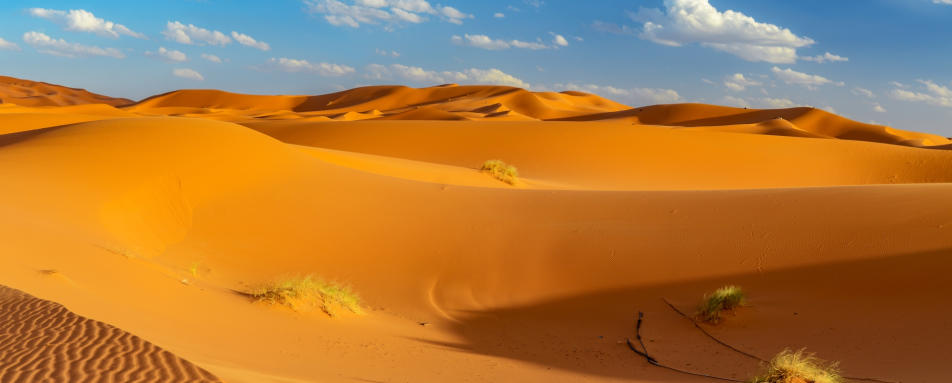 Desert landscape - Morocco in ultimate luxury