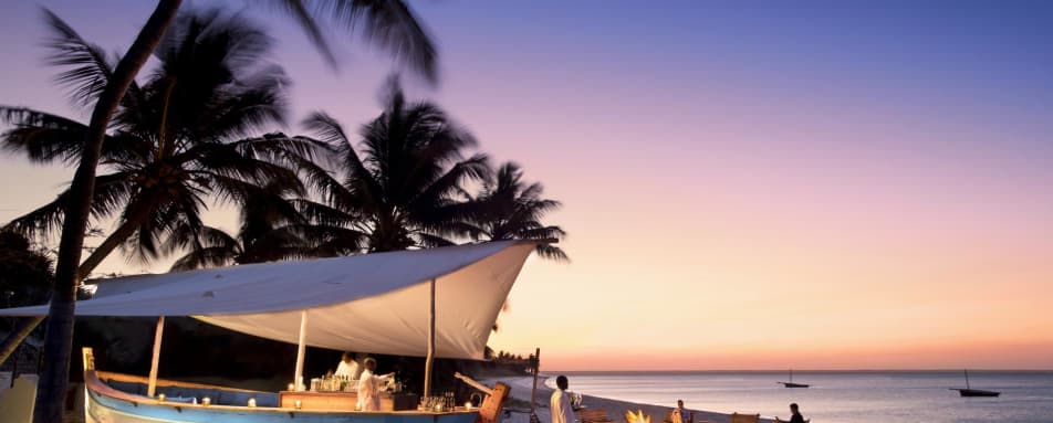 Dhow bar - Benguerra Island Lodge