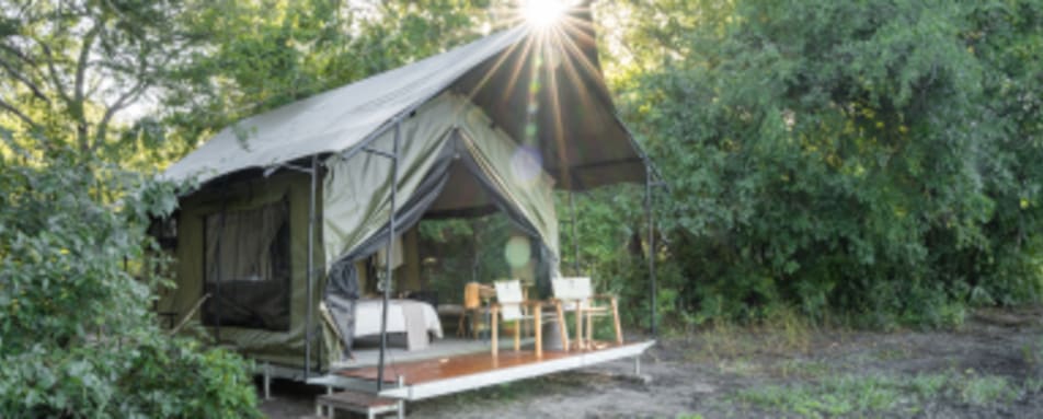 Tented room 