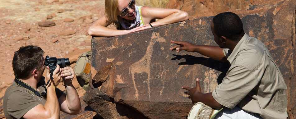 Rock engravings at Twyfelfontein 