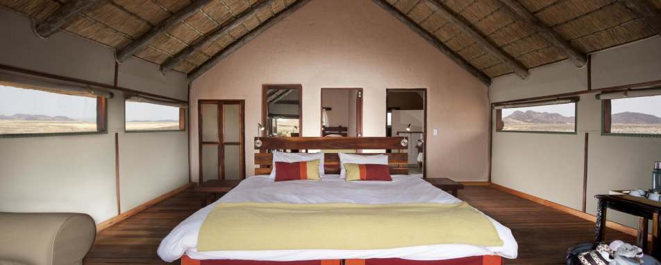 Room interior - Kulala Desert Lodge