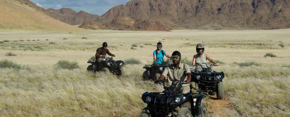 Quadbiking on Kulala reserve - Kulala Desert Lodge