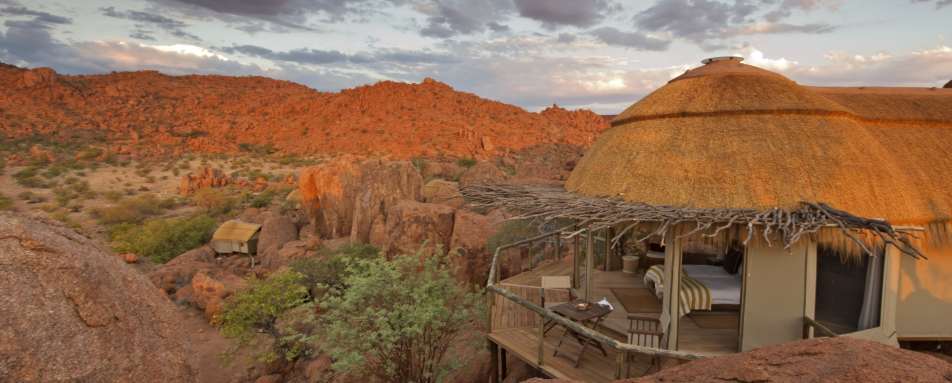 Private deck and view - Mowani Mountain Camp