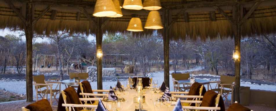 Dining area - Mushara Bush Camp