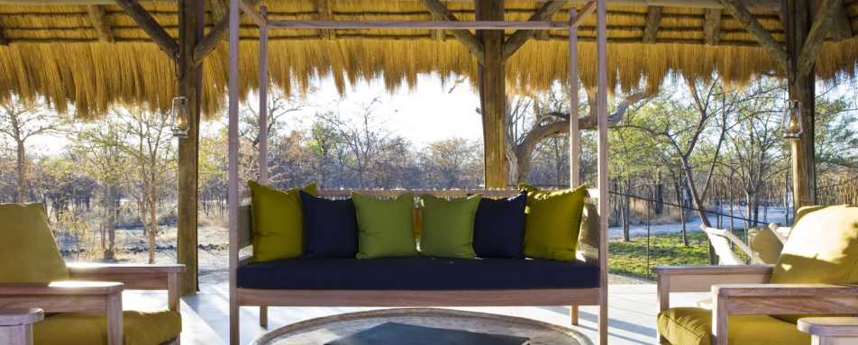 The main area - Mushara Bush Camp