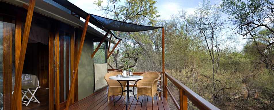 Private deck at Suite - Mushara Outpost