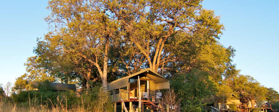 Tented room exteriors 