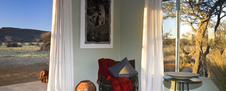 Sunrise in Room - Okonjima