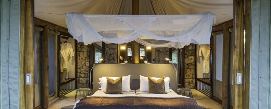 Bedroom - Onguma Tented Camp