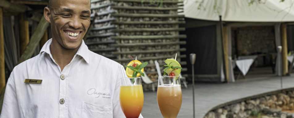 Welcome drink - Onguma Tented Camp