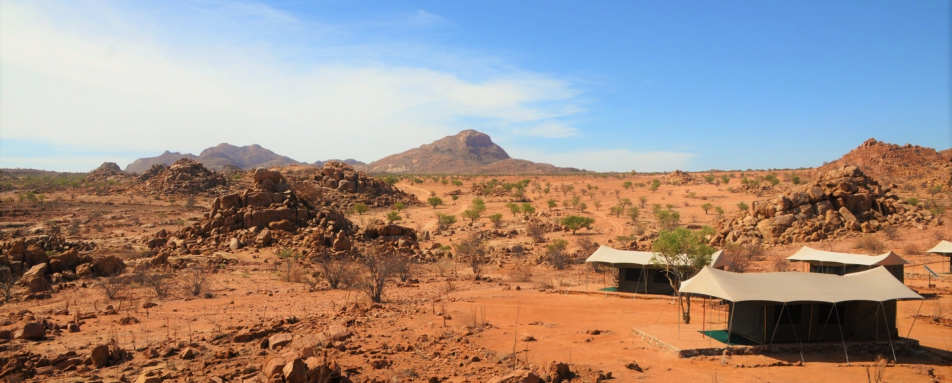 Camp tents - Ozondjou Trails