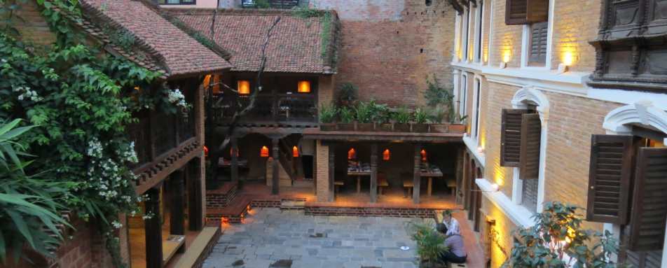 Courtyard - The Inn Patan