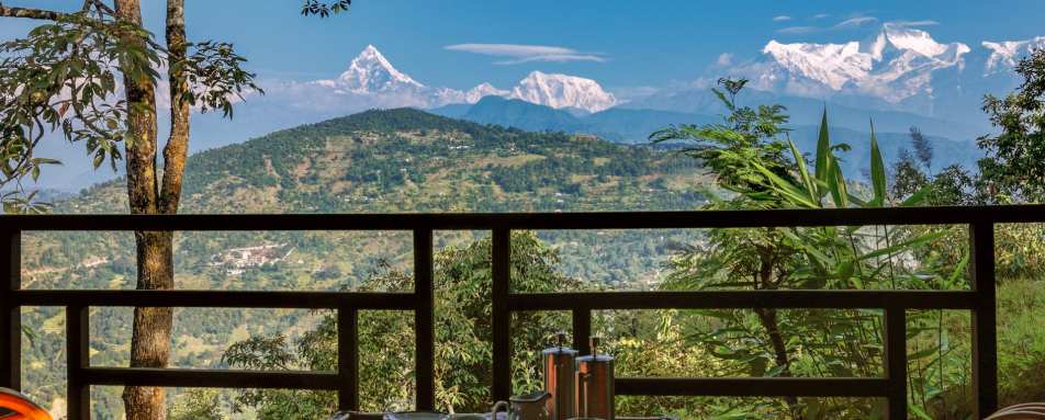 Private Verandah - Tiger Mountain Pokhara Lodge